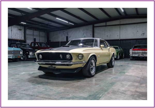 1969 Ford Mustang Grande 302 Automatic Vintage AC for $0