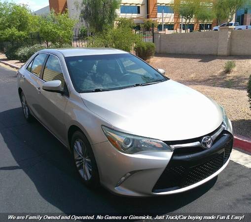 2015 Toyota Camry SE for $0 Build Credit, Poor Credit,