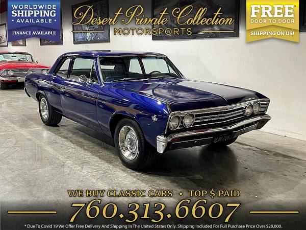 1967 Chevrolet 327 V8 330 HP Coupe for $0 Build