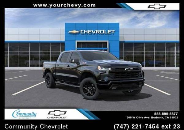 2025 Chevrolet Silverado 1500 RST for $0 Build Credit, Poor