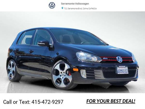 2011 VW GTI Hatchback Deep Black for $0 Build Credit,