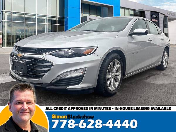 2022 Chevrolet Malibu LT 1.5L Sedan for $0 Build Credit,