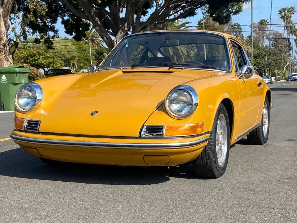 1969 Porsche 912 Bahama Yellow Vintage Restored Car for $0