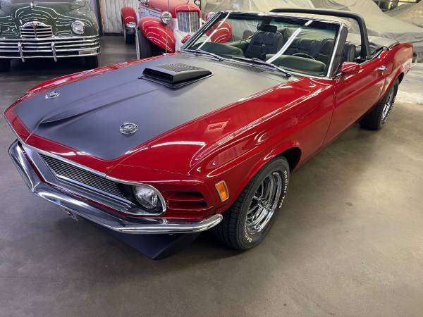 1970 Mustang Convertible 351 Cobra Jet for $0 Build Credit,