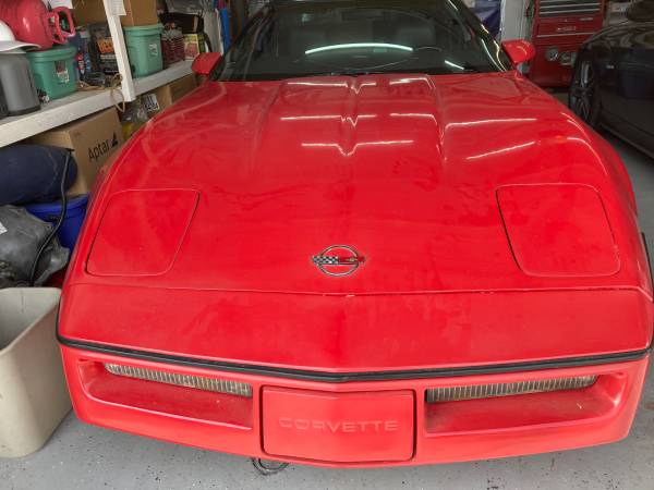 1986 Corvette - Classic Red Trim for $0 Build Credit,