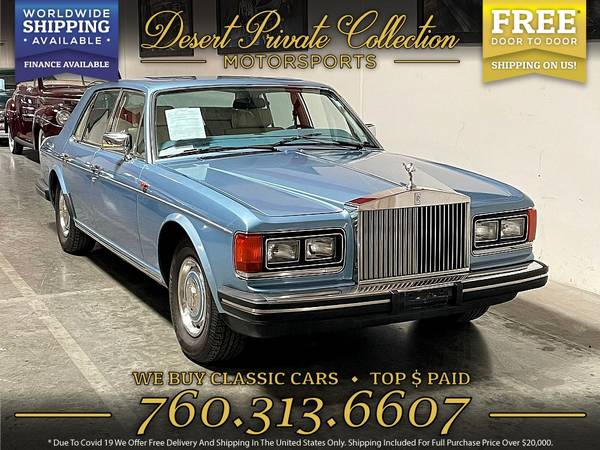 1987 Rolls-Royce Silver Spirit Sedan Available for Test Drive for
