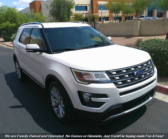 2016 Ford Explorer Limited Low Miles for $0 Build Credit,