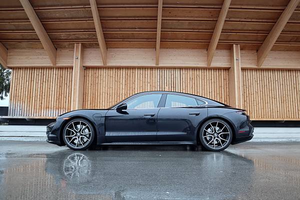 2024 Porsche Taycan Turbo - Black on Red, Only 114