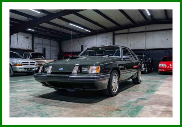 1985 Ford Mustang SVO 2.3L Turbo I-4 5-Speed AC 51K