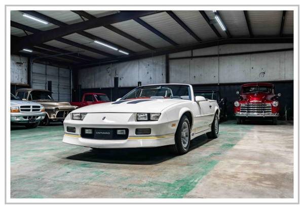 1988 Chevrolet Camaro IROC Convertible 305 TPI 700R4 AC 65K