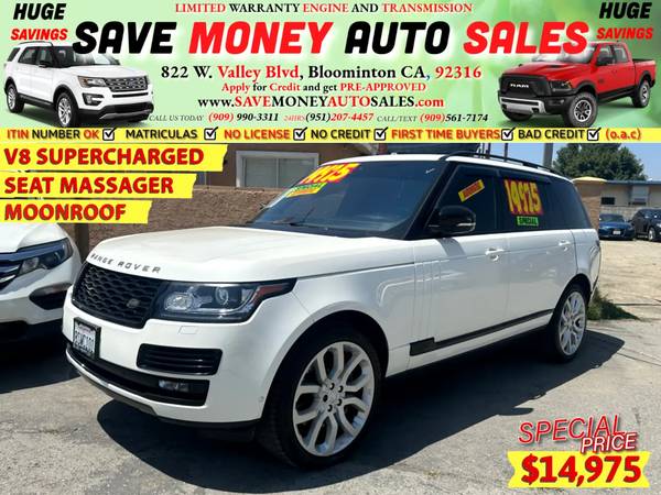 2017 Land Rover Range Rover SE for $0 Build Credit,