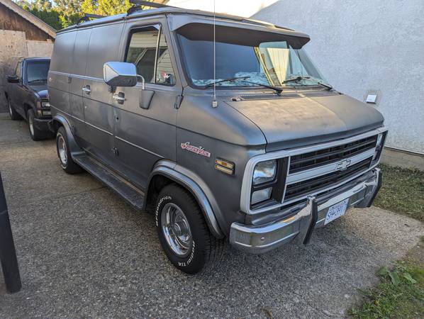 1990 Chevrolet G10 Short Wheelbase Van for $0 Build Credit,