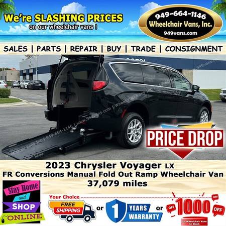 2023 Chrysler Voyager LX for $0 Build Credit, Poor Credit,