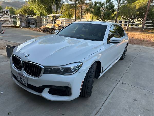 2016 BMW 740i Sedan - White for $0 Build Credit,