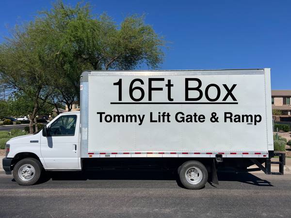 2021 Ford E-350 16ft Box Van for $0 Build Credit,