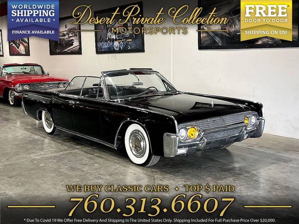 1961 Lincoln Continental Convertible for $0 Build Credit, Poor Credit,
