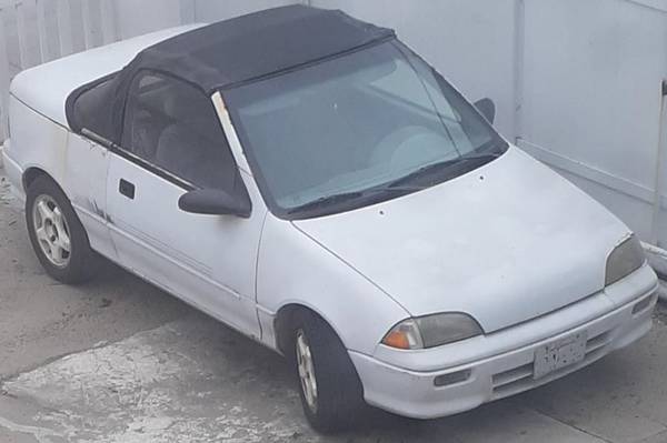 1992 Geo Metro Convertible for $0 Build Credit, Poor Credit,