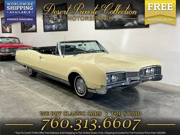 1967 Oldsmobile Ninety Eight Convertible at a DRAMATIC DI for