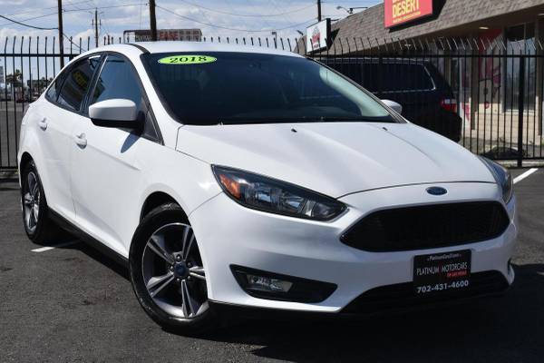 2018 Ford Focus SE Sedan 4D for $0 Build Credit,