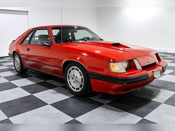 1985 Ford Mustang SVO Turbo Hatchback for $0 Build Credit,