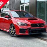 2020 Subaru WRX STI Sport-tech AWD for $0 Build Credit,