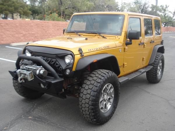 2014 Jeep Wrangler Unlimited Rubicon for $0 Build Credit, Poor