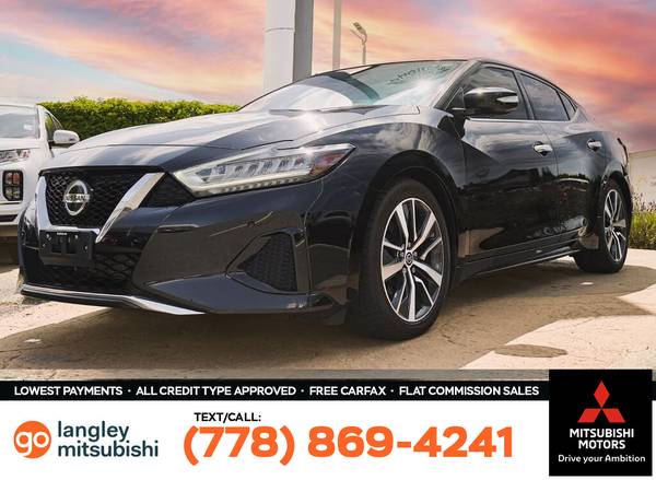 2020 Nissan Maxima SL V6 for $0 Build Credit, Poor