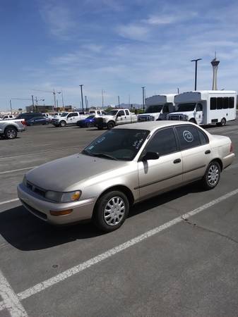 1995 Toyota Corolla DX for $0 Build Credit, Poor Credit,