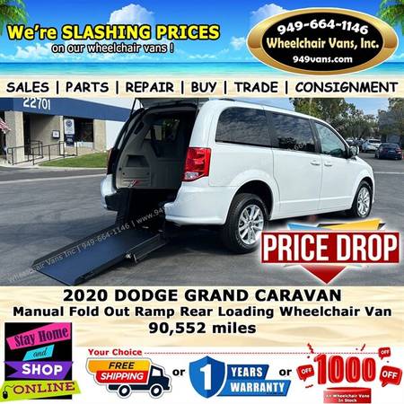 2020 Dodge Grand Caravan SXT for $0 Build Credit, Poor