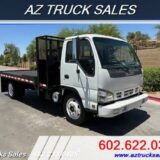 2007 Isuzu NPR Regular Cab 12' Flat Bed 6.0 Gas