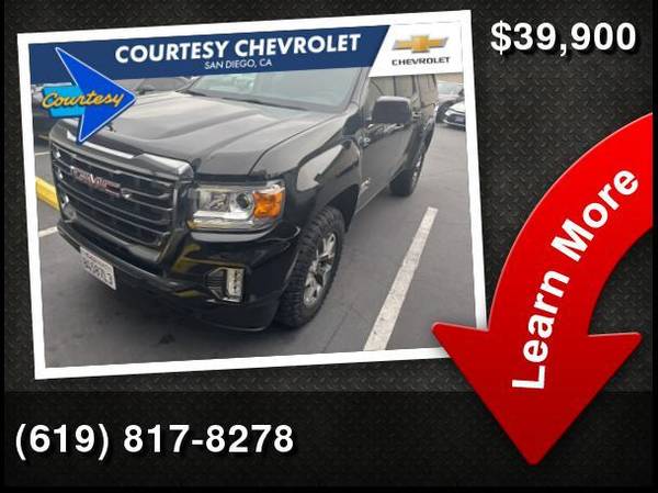2022 GMC Canyon AT4 Cloth for $0 Build Credit, Poor