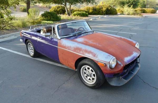 1974 MG MGB Roadster Trim for $0 Build Credit, Poor
