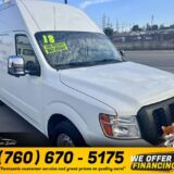 2018 Nissan NV2500 HD S High Roof Cargo Van for