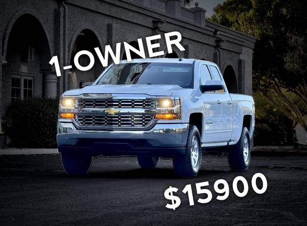 2018 Chevy Silverado 1500 4-Door Short Bed - 1 Owner
