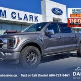 2022 Ford F150 Platinum SuperCrew 5.5 ft Box 3.5L Hybrid