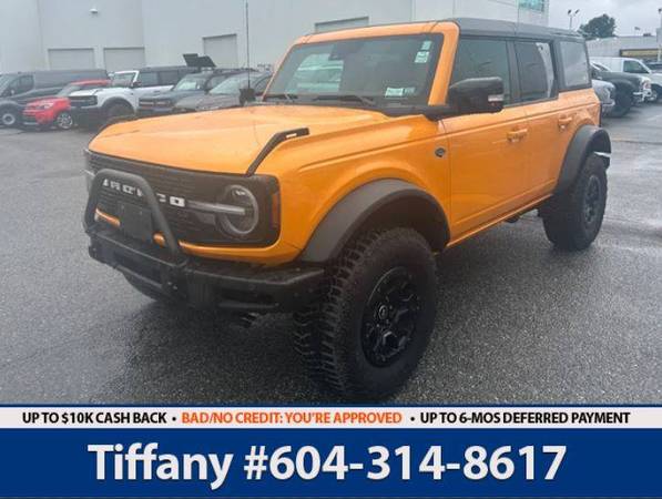 2021 Ford Bronco Advanced 4X4 for $0 Build Credit, Poor