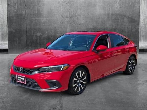 2024 Honda Civic EX-L Hatchback for $0 Build Credit, Poor