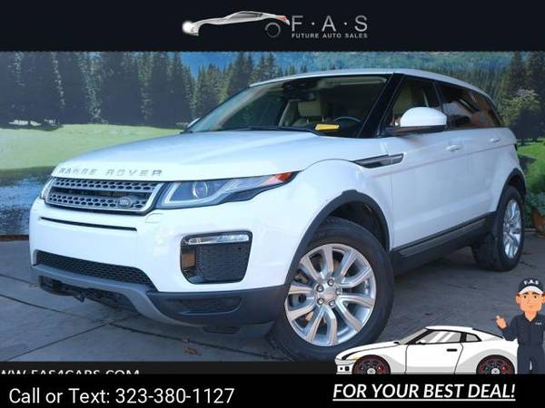 2018 Land Rover Range Rover Evoque SE SUV Fuji White