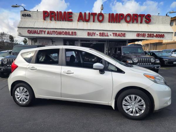 2016 Nissan Versa Note SV Hatchback for $0 Build Credit,