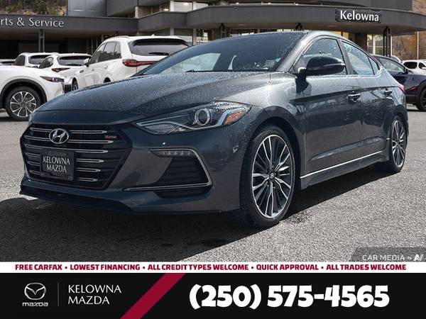2018 Hyundai Elantra Sport Tech DCT for $0 Build Credit,
