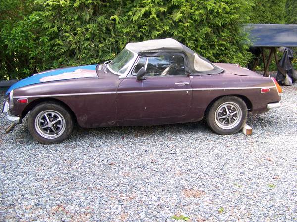 1973 MGB Project or Parts for $0 Build Credit, Poor