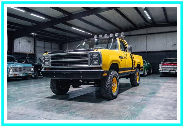 1980 Dodge Macho Power Wagon 4X4 360 Automatic AC for