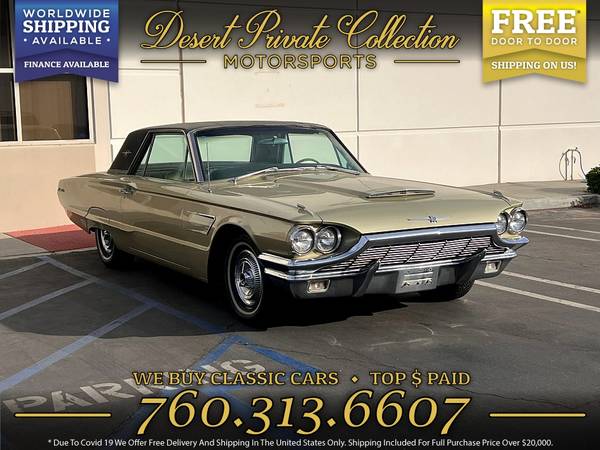 1965 Ford Thunderbird Coupe for $0 Build Credit, Poor Credit,