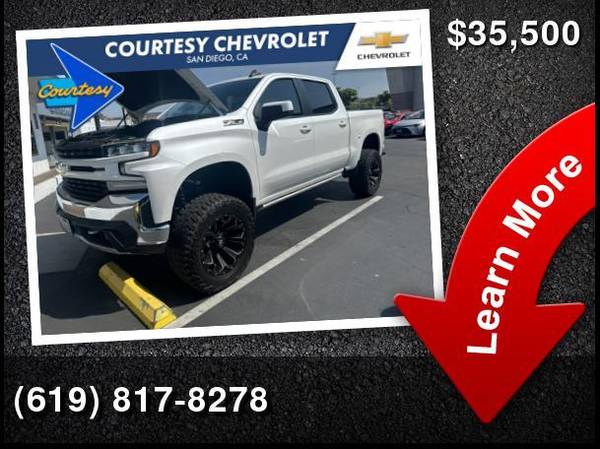 2021 Chevrolet Silverado 1500 LT for $0 Build Credit, Poor