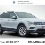 2018 Volkswagen Tiguan 2.0T S SUV Silver White for $0