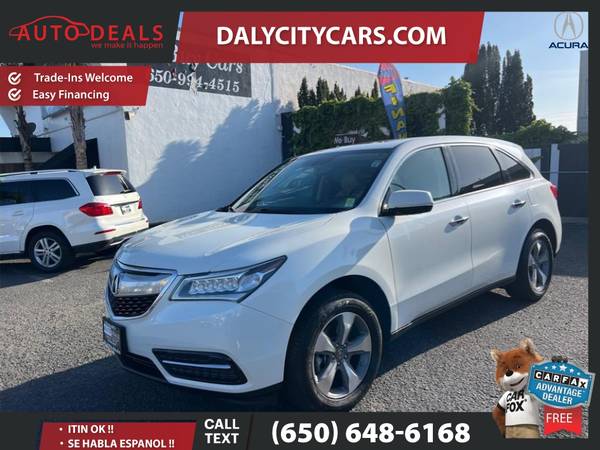 2014 Acura MDX 4D Sport Utility for $0 Build Credit,