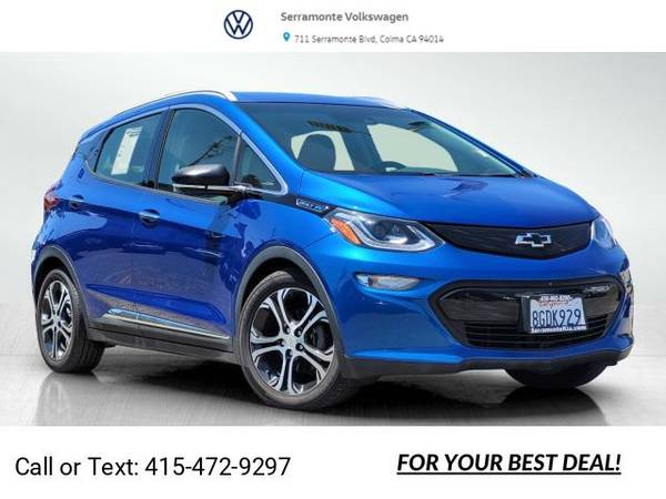 2019 Chevy Bolt EV Premier for $0 Build Credit, Poor