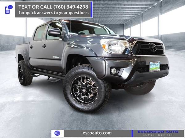 2015 Toyota Tacoma PreRunner Double Cab for $0 Build Credit,