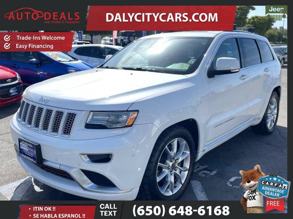 2016 Jeep Grand Cherokee Summit for $0 Build Credit, Poor