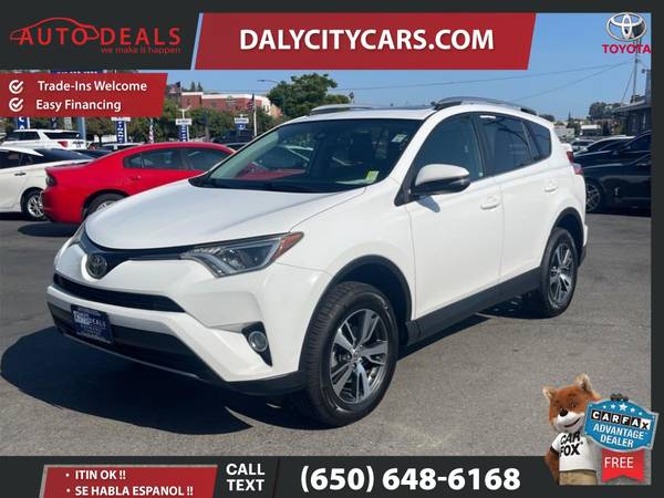 2017 Toyota RAV4 XLE for $0 Build Credit, Poor Credit,